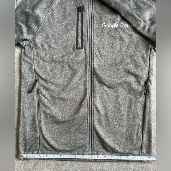 Men’s The North Face Gray Zipper Front Jacket Size S - Picture 5 of 10